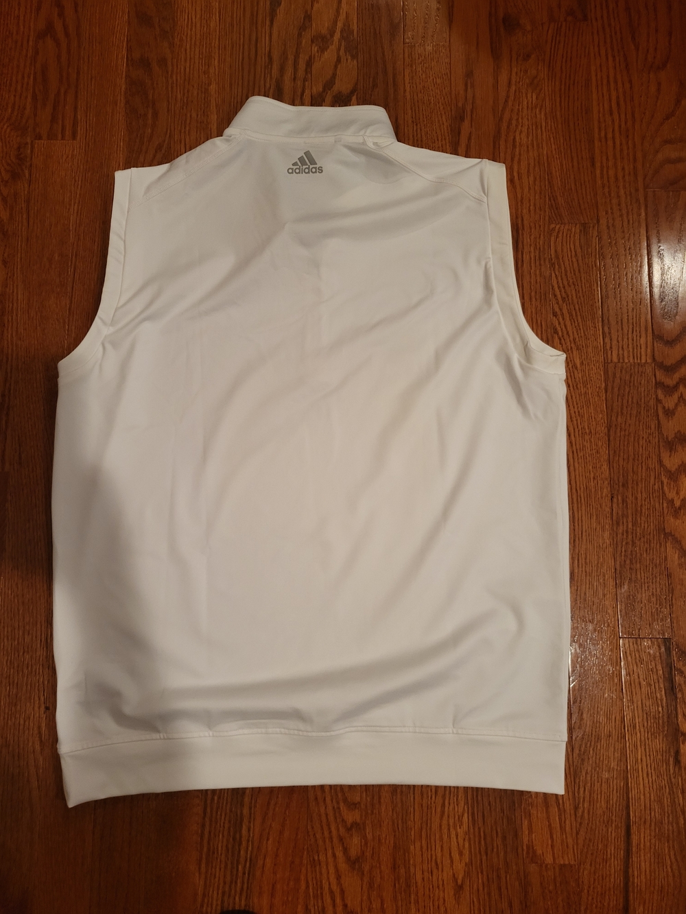adidas Quarter-Zip Golf Vests (4) - White, Navy, Gray And Black - Lg - Picture 3 of 13